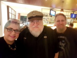 Chooch and Viv with George R. R. Martin
